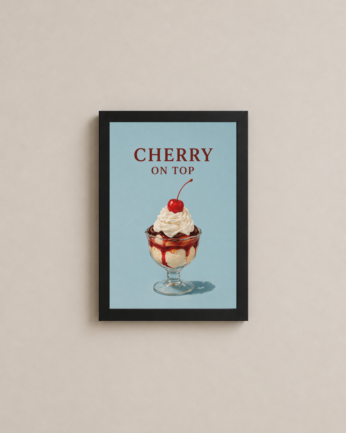 Mini Cherry On Top Frame