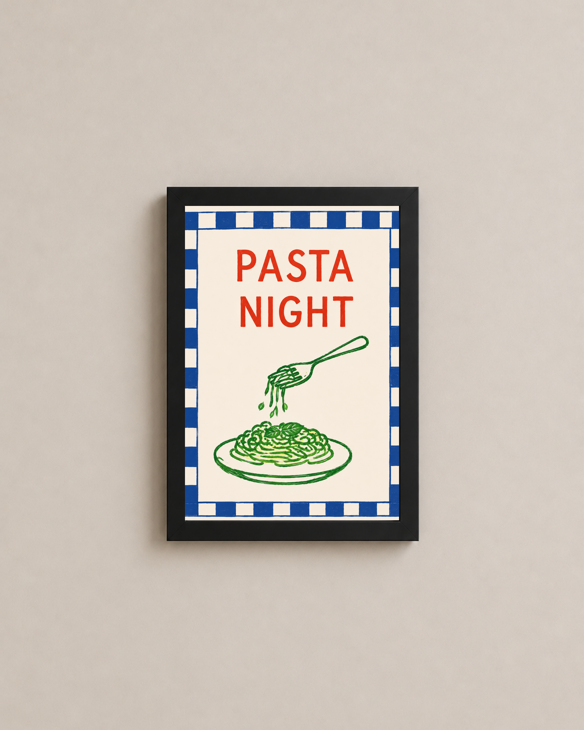 Mini Pasta Night Frame