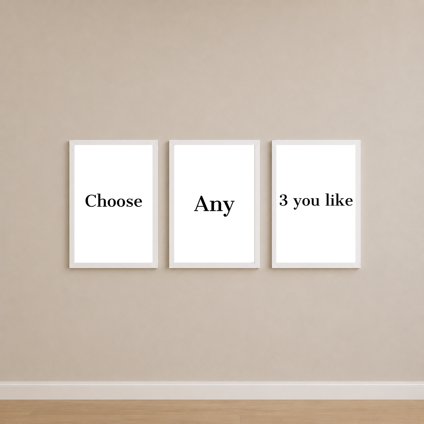 Make Your Own Set