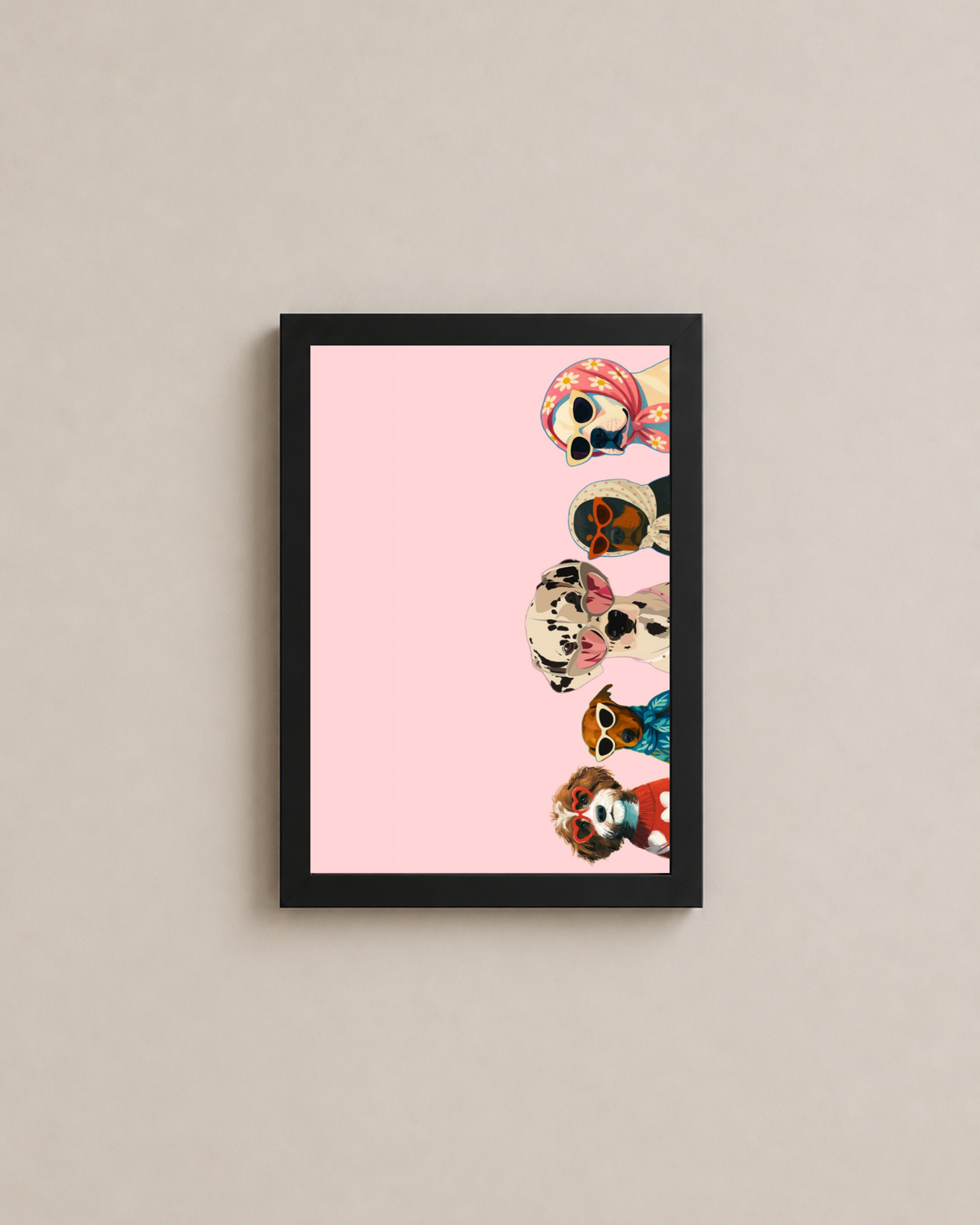 Mini Poolside Personalities Frame