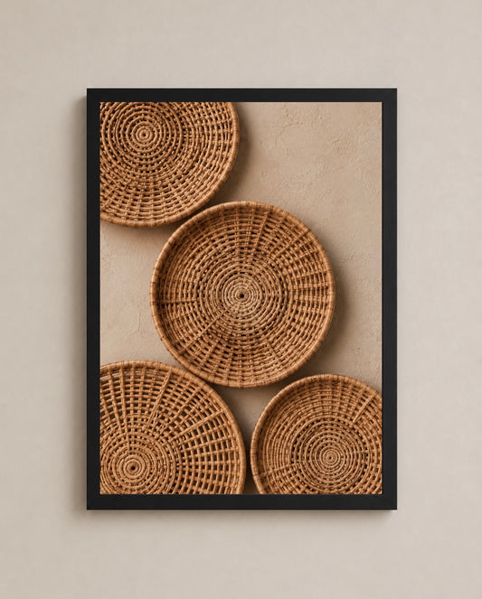 Woden Circles Frame