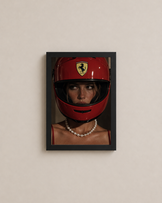 Mini Car girl Frame