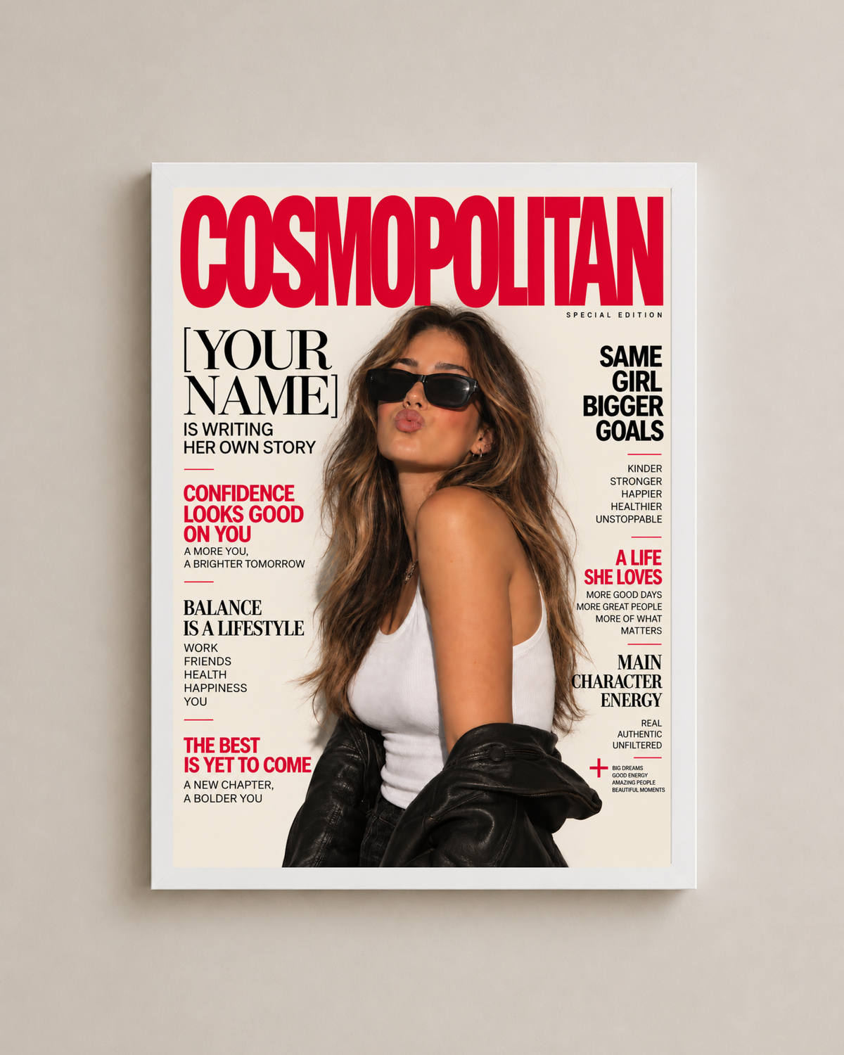Custom Magazine Cover Frame