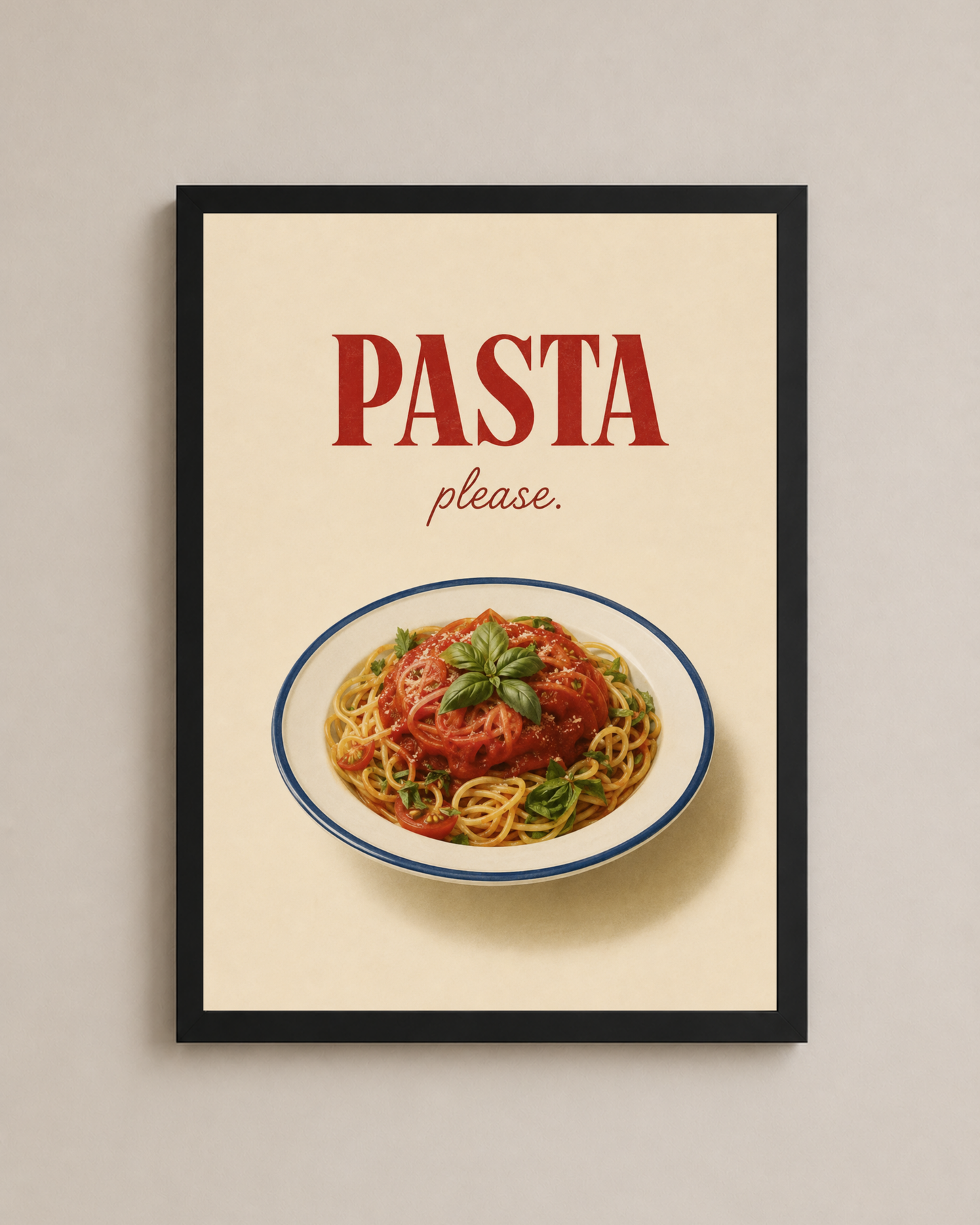 Pasta Please Frame