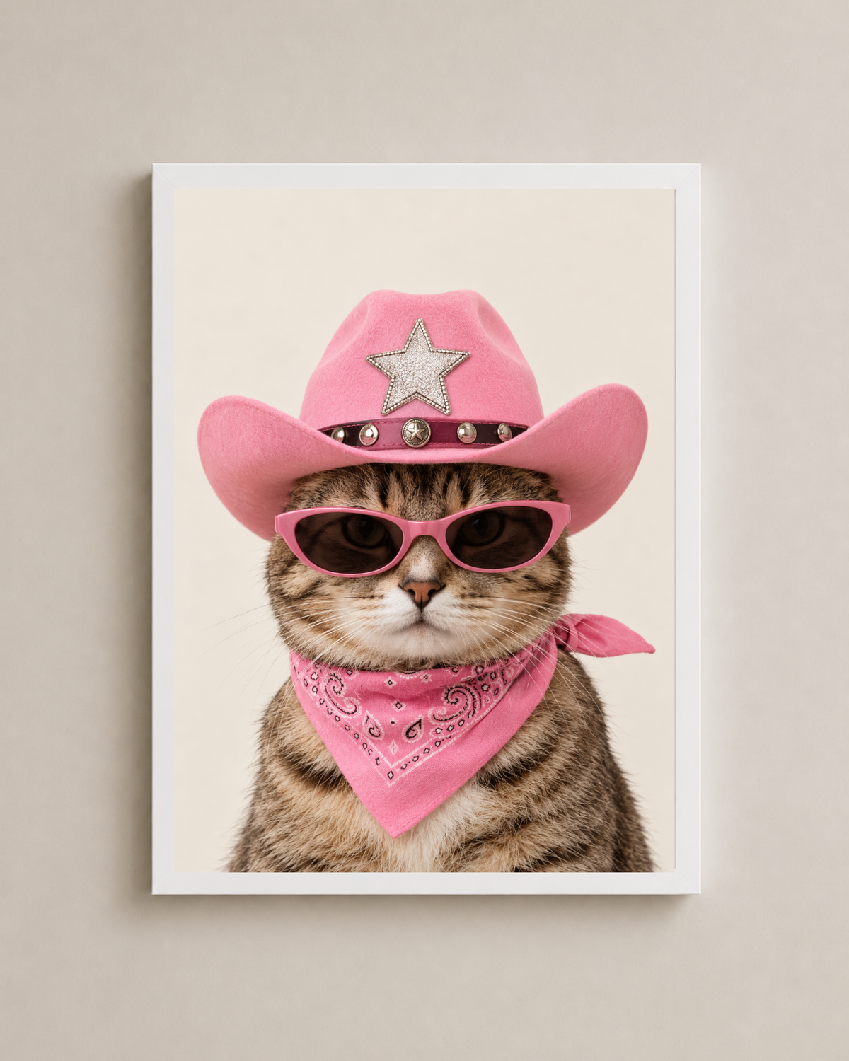 Cowgirl Kitty Frame