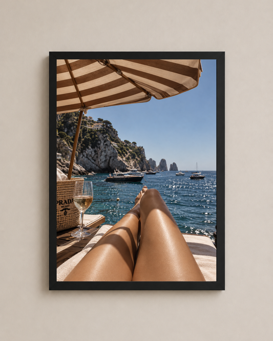 Amalfi Afternoon Frame