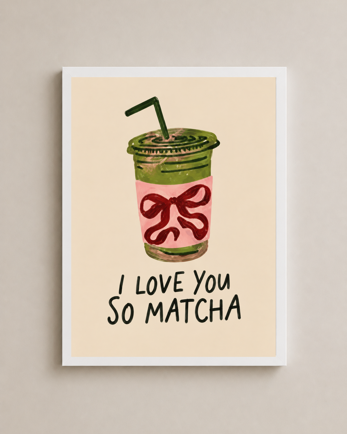So Matcha Love Frame