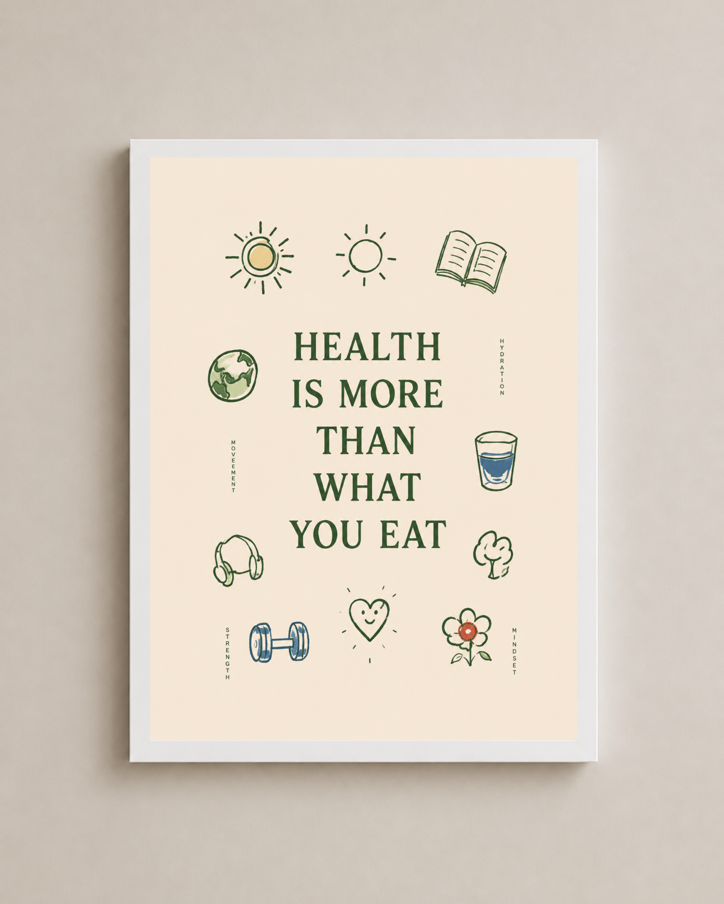 More Than Food Frame