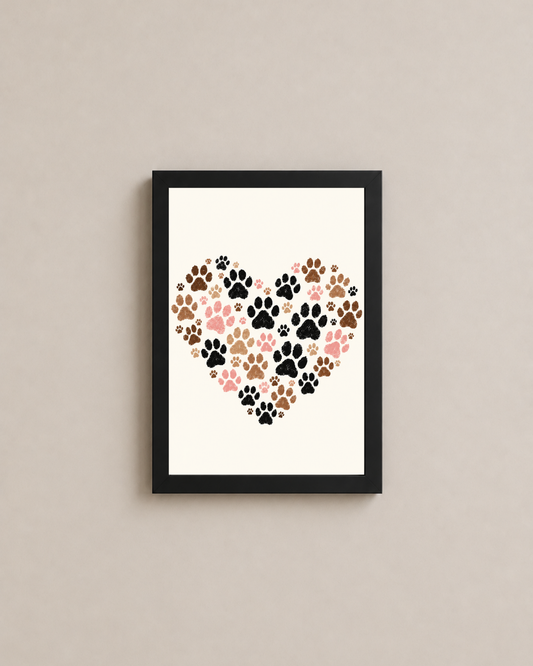 Mini Paw’s Heart Frame