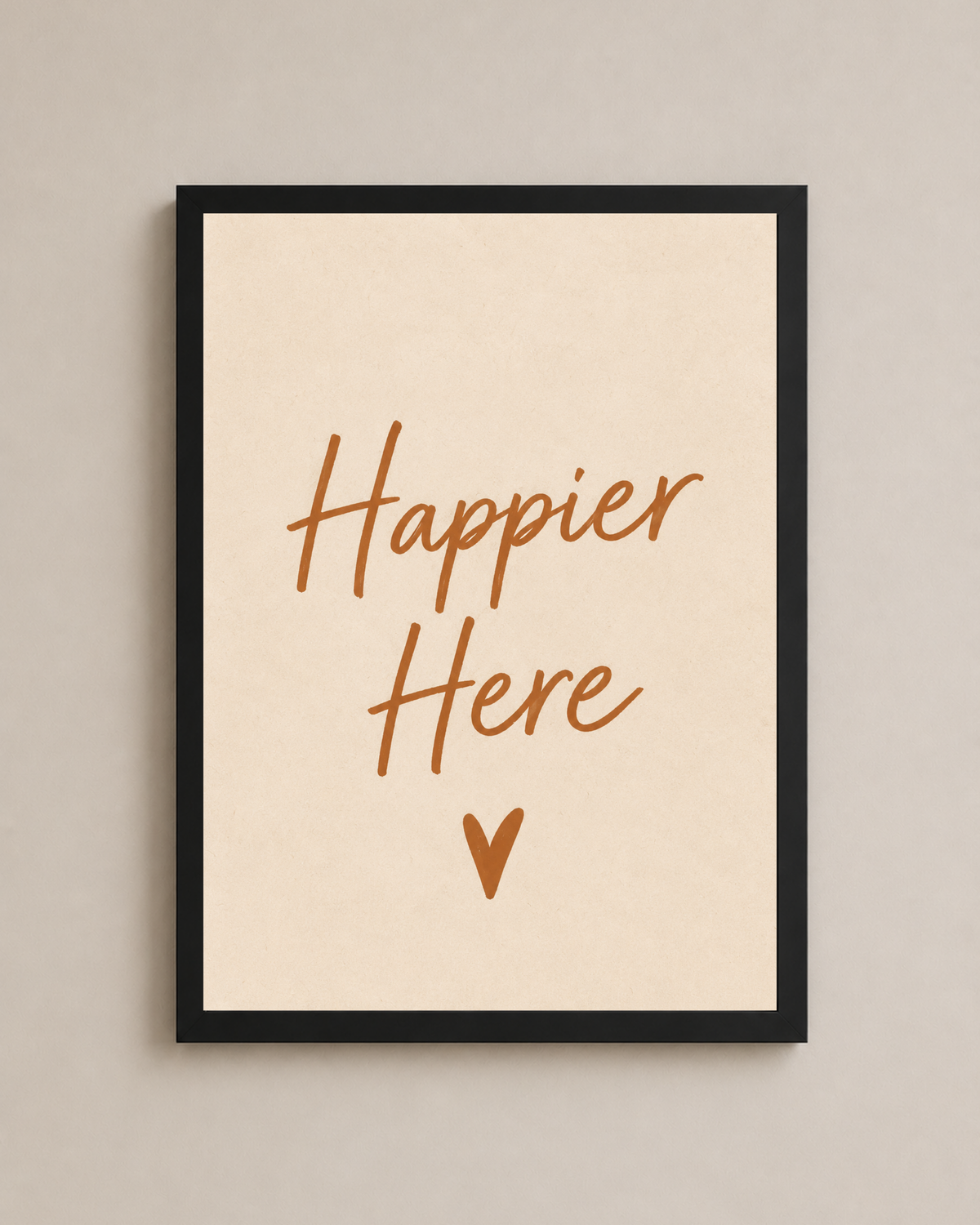 Happier Here Frame
