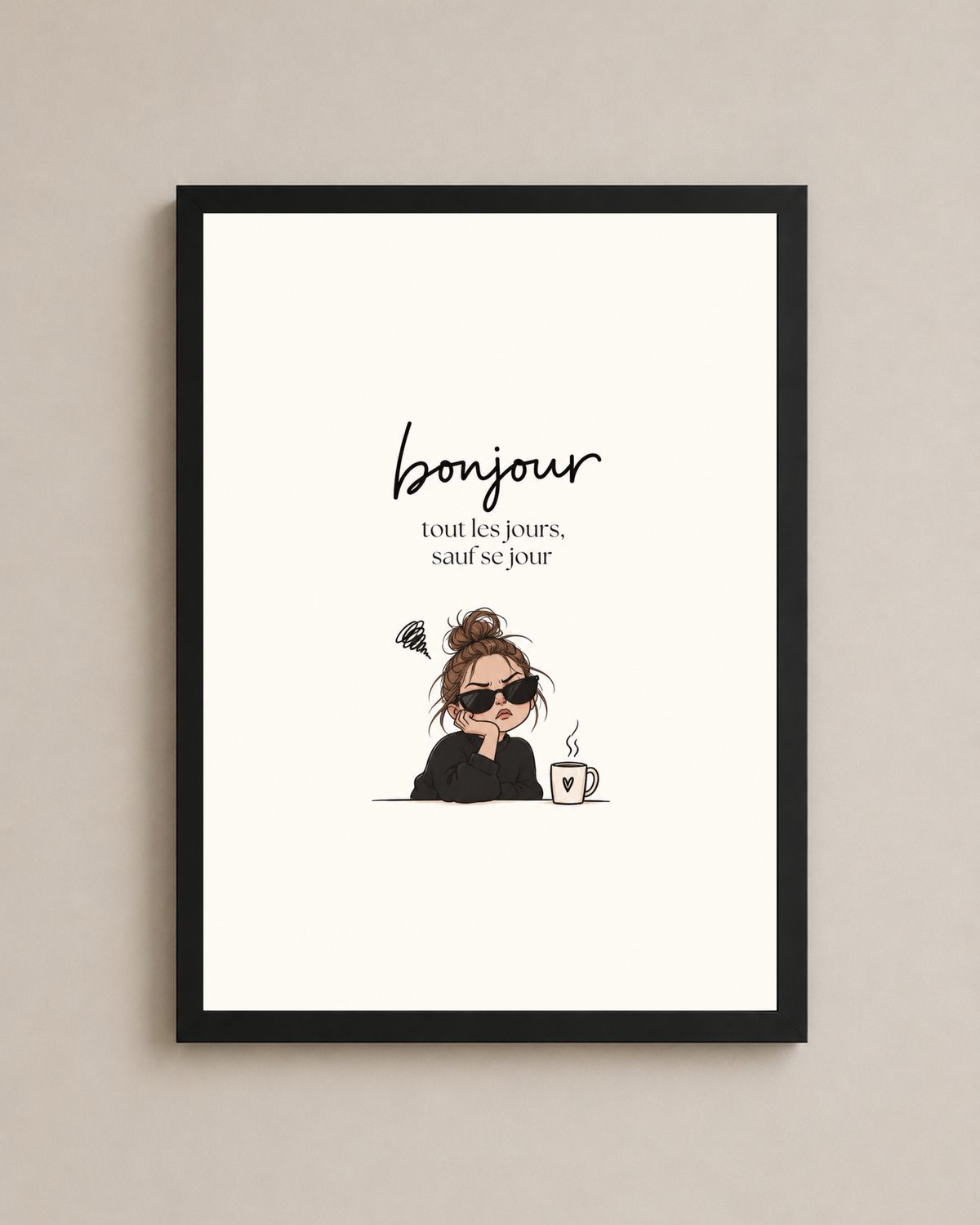 Bonjour Sauf Aujo Frame