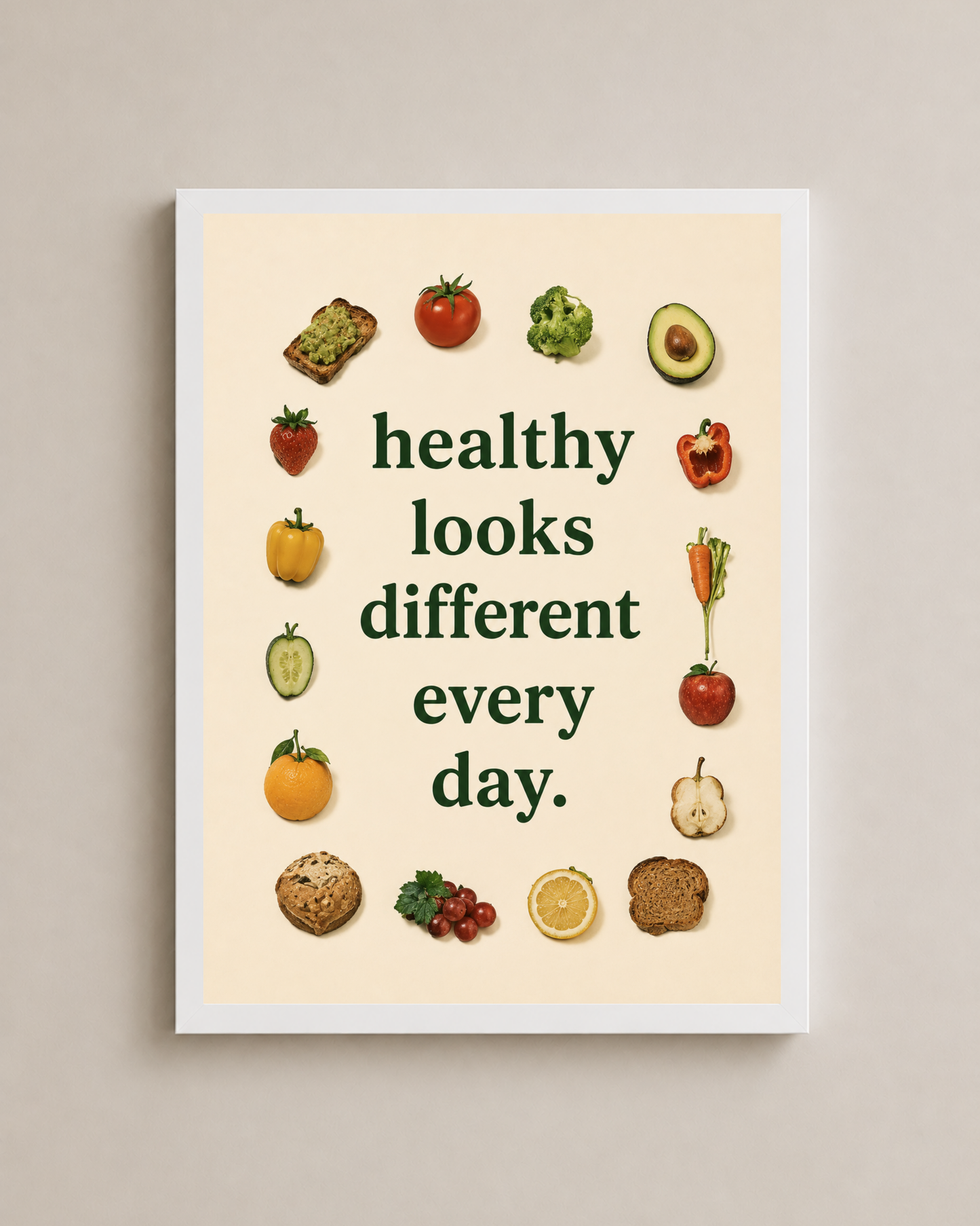 Healthy looks different Frame
