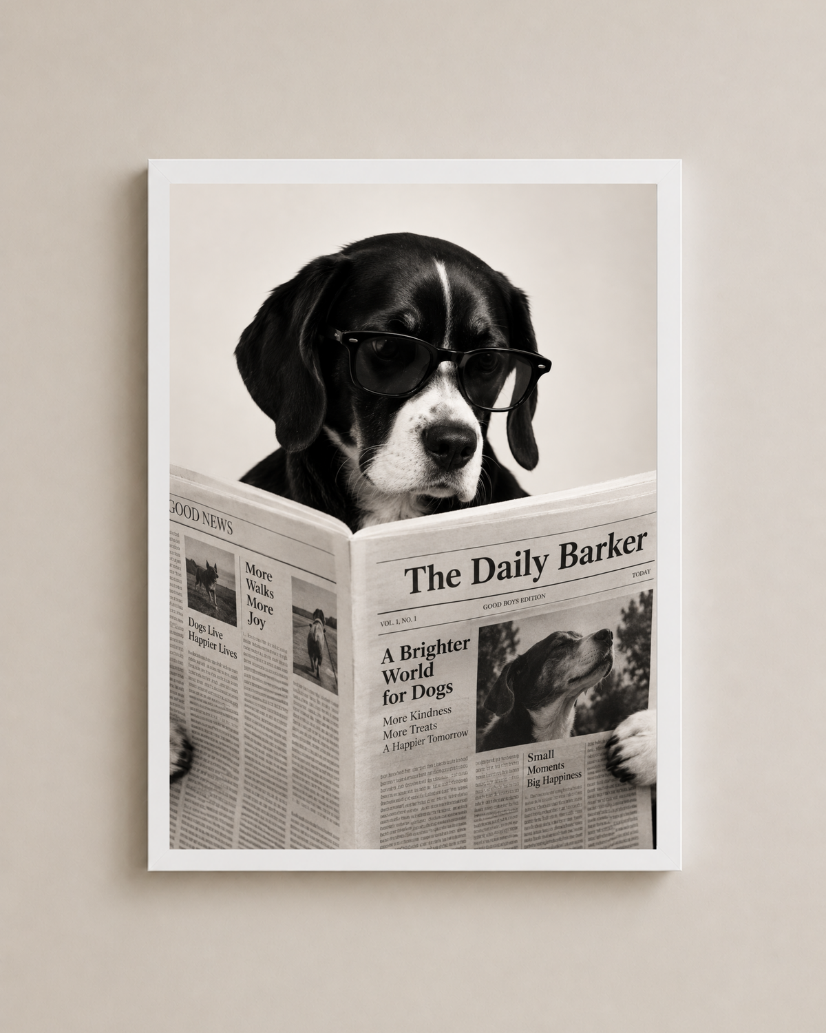 The Daily Barker Frame