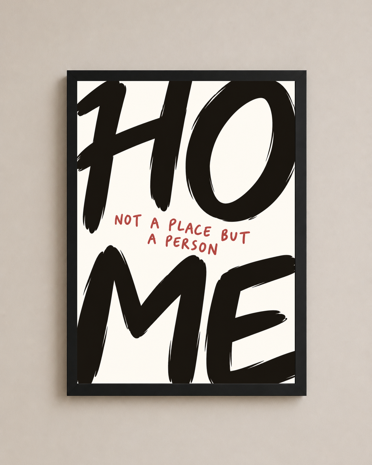 Home A Person Frame