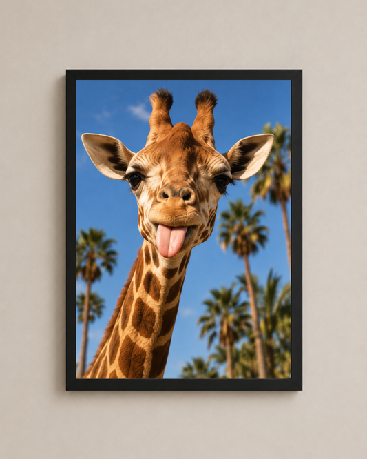 Silly Giraffe Frame