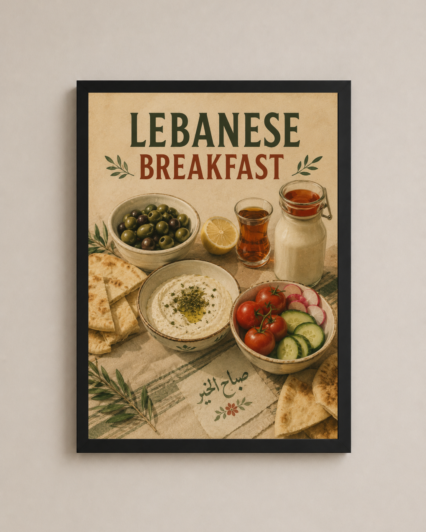 Lebanese Breakfast Frame