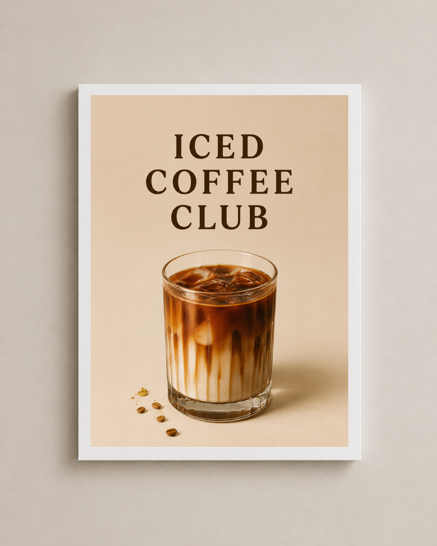 Iced Coffee Club Frame