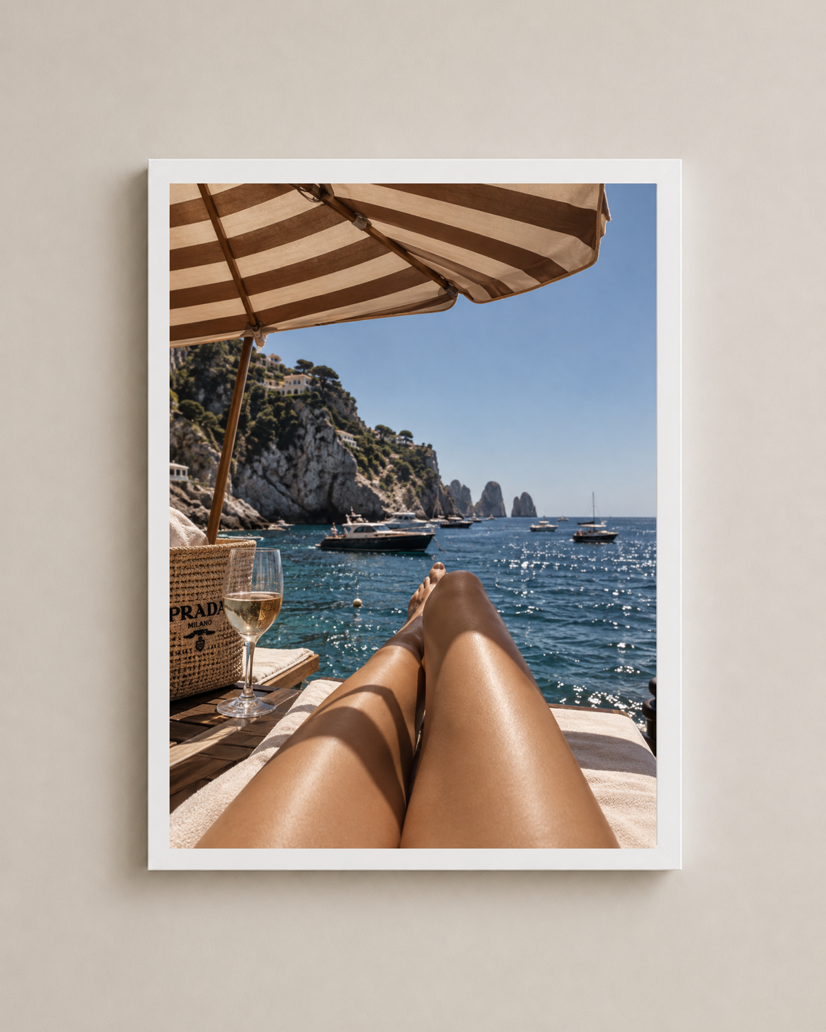 Amalfi Afternoon Frame