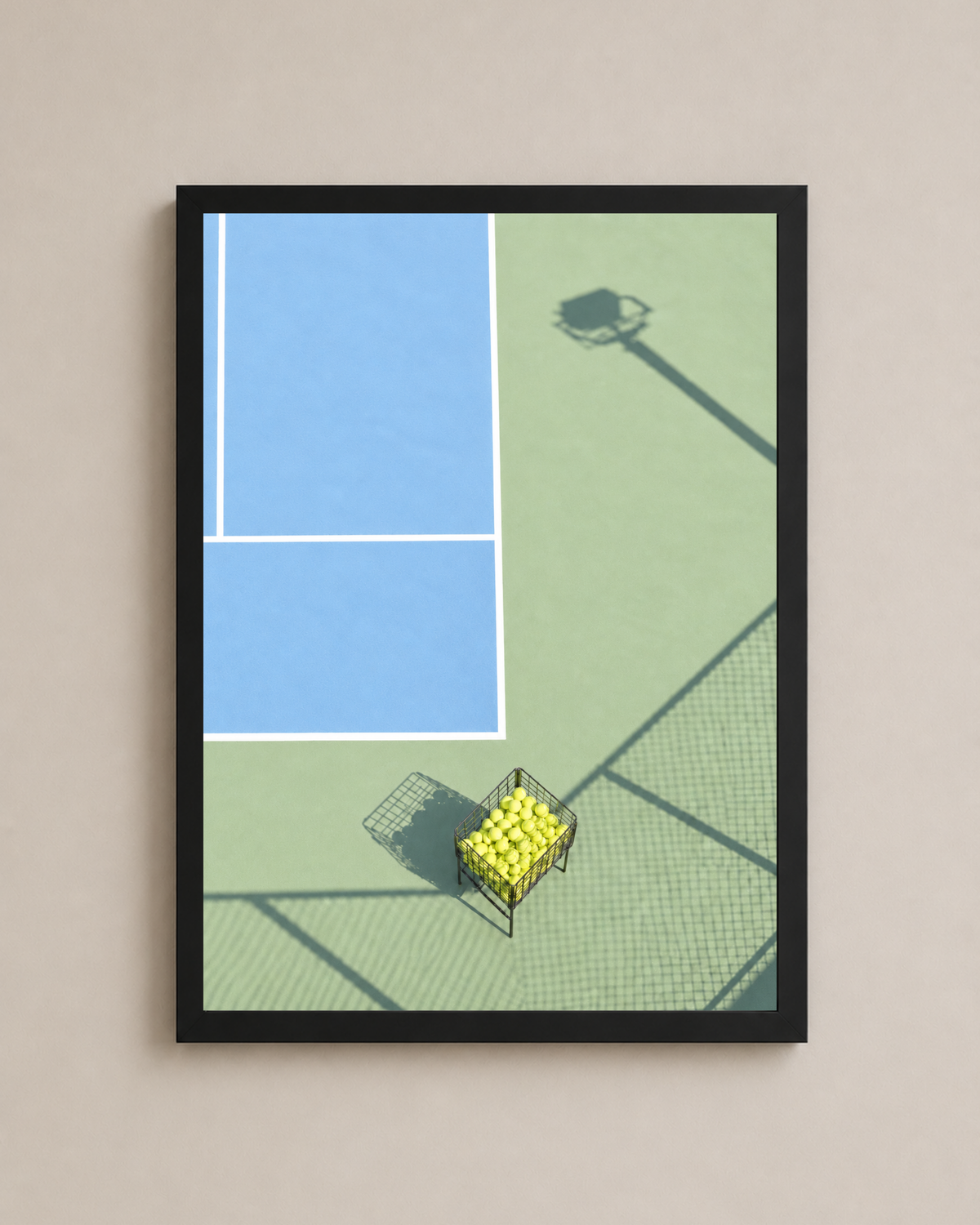 Court Geometry Frame