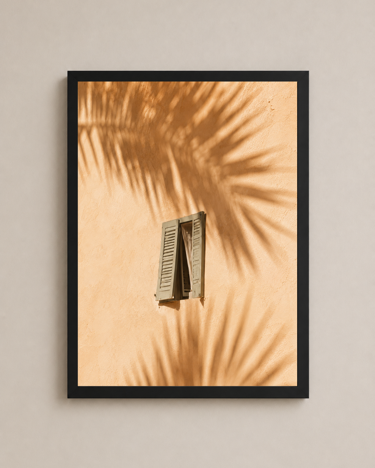 Palm Shadows Frame