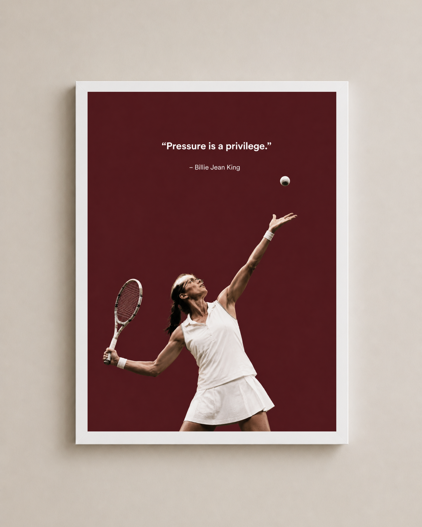 Billie Jean King Frame