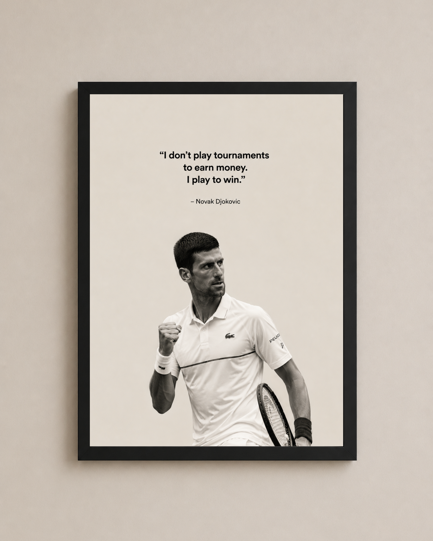 Djokovic Frame