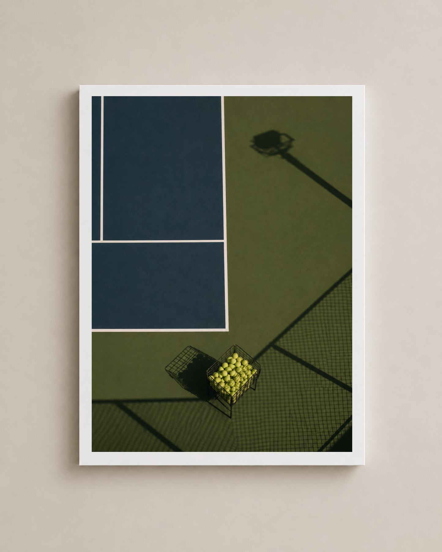Court Geometry Frame