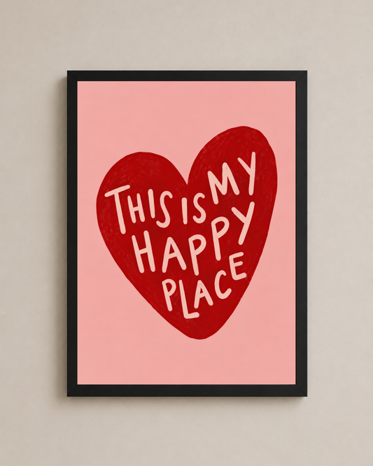 This Is My Happy Place Frame