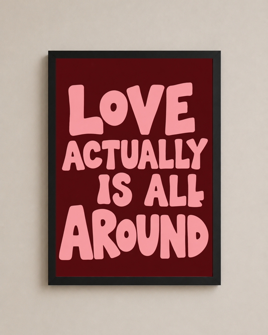 Love Is All Around Frame