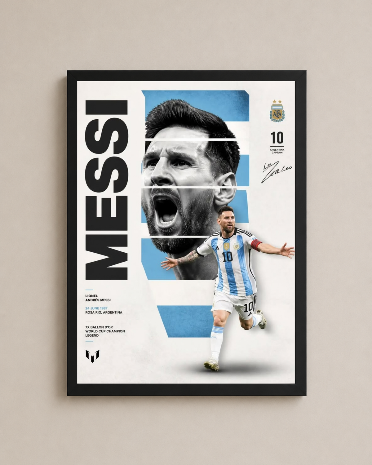 Messi Legacy Frame