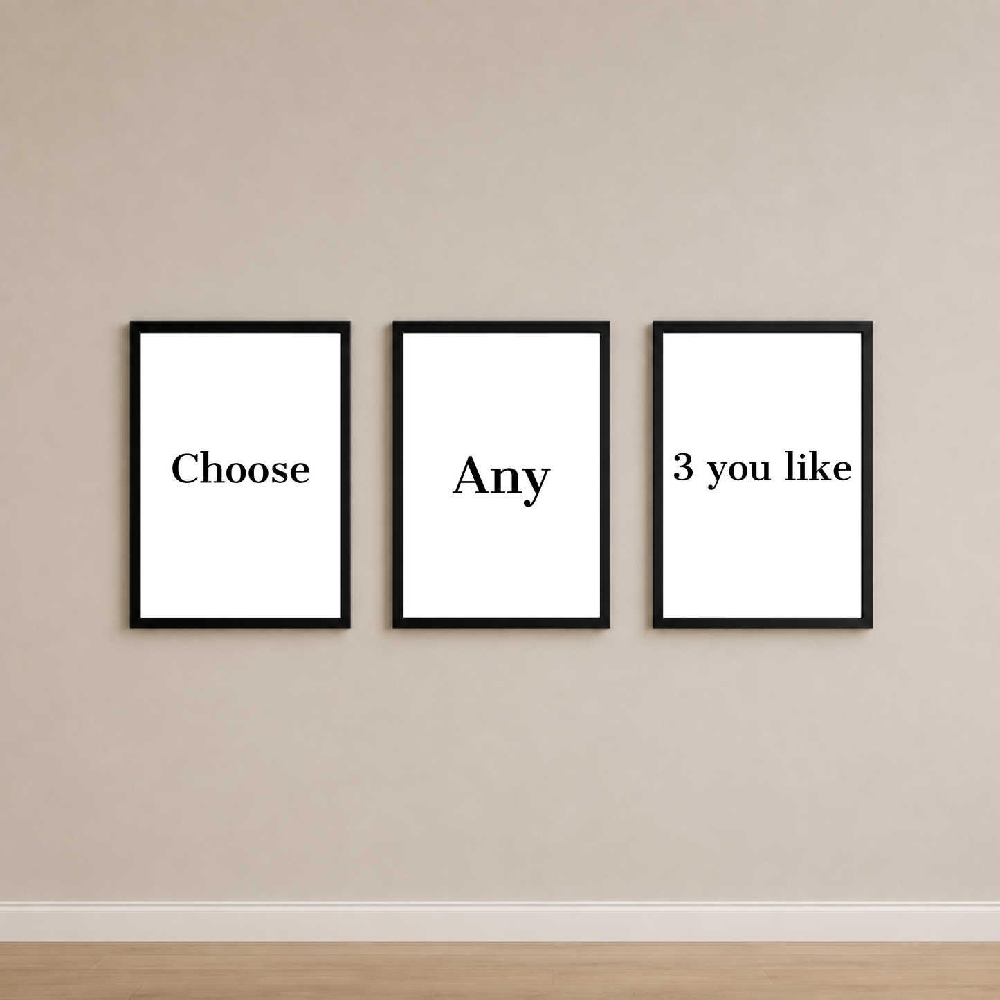 Make Your Own Set