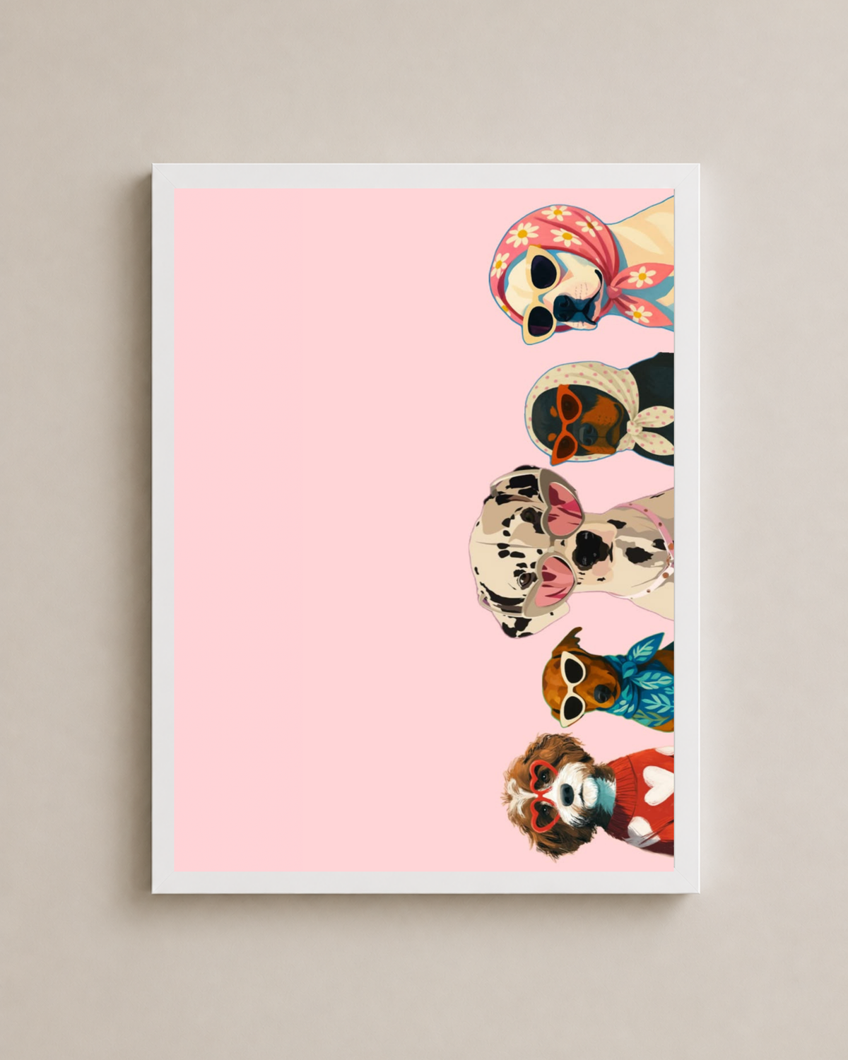 Poolside Personalities Frame