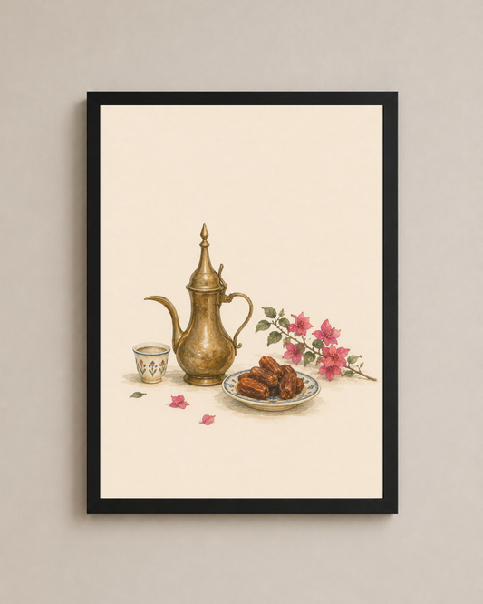 Coffee & Dates Frame
