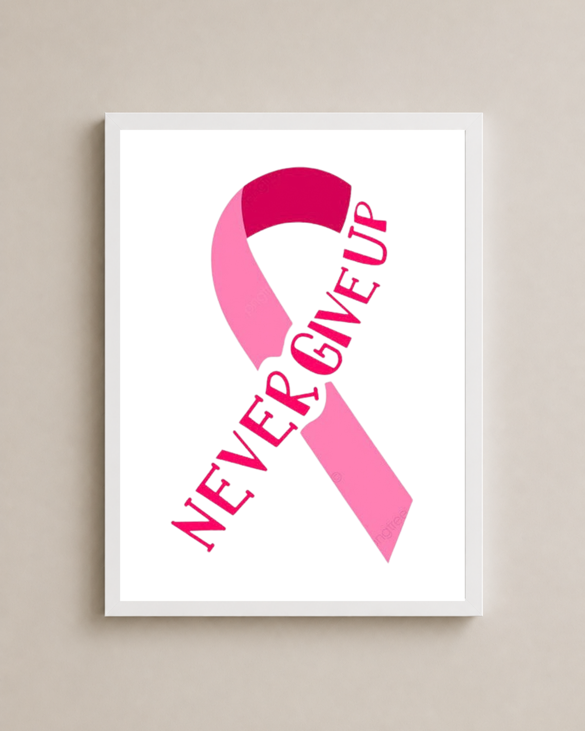 Never Give Up Frame