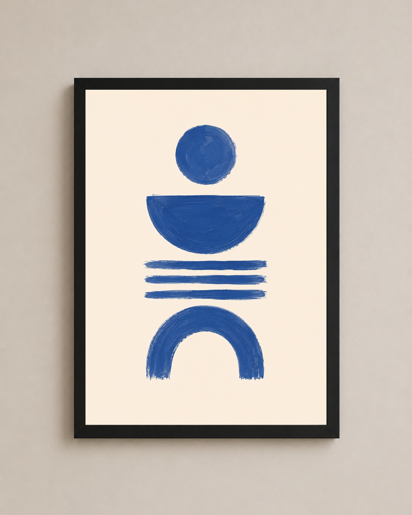 Blue Balance Frame