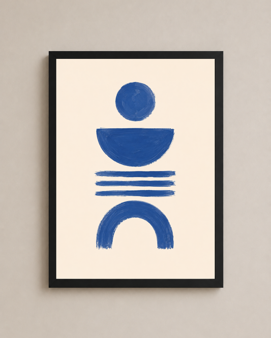Blue Balance Frame
