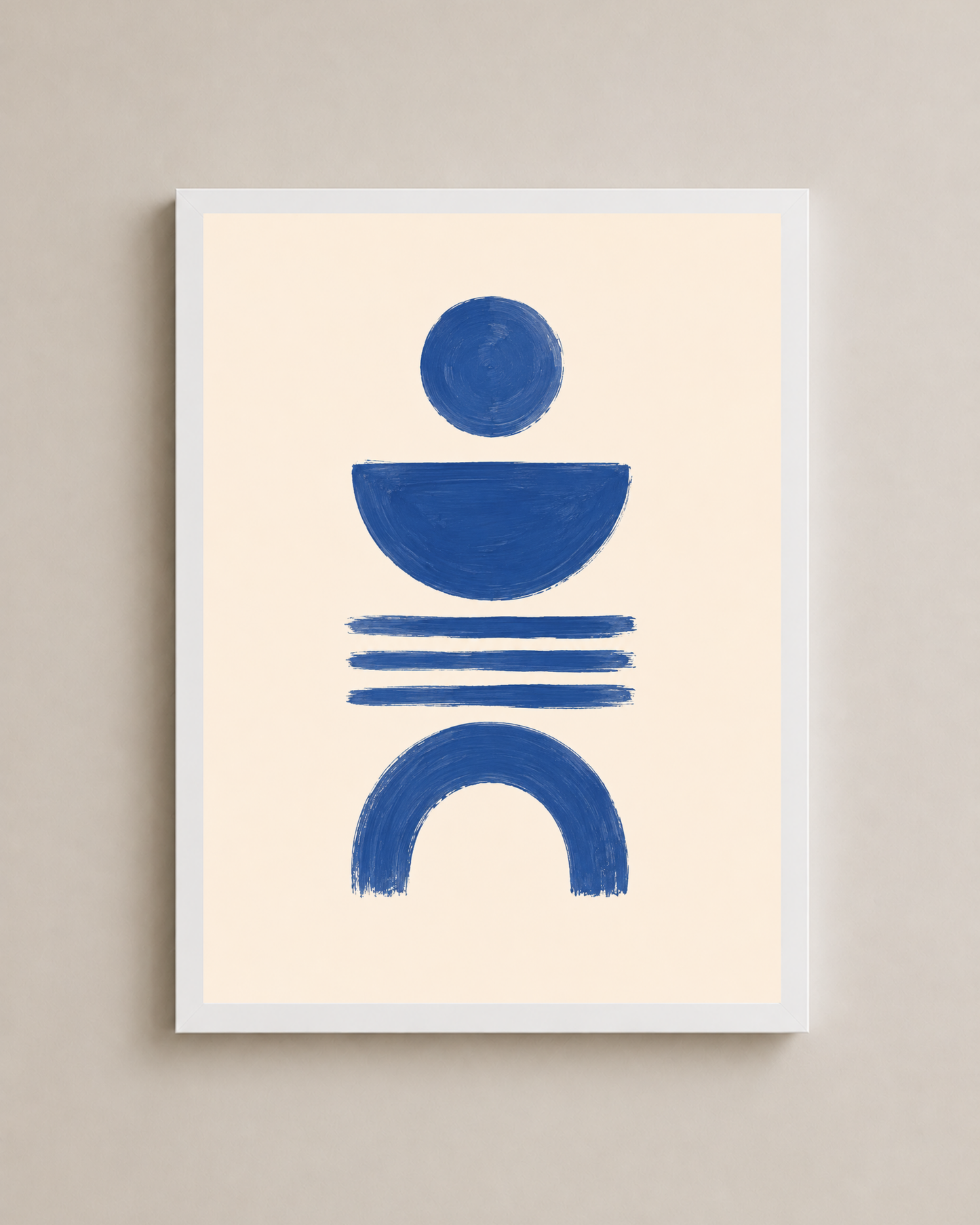 Blue Balance Frame