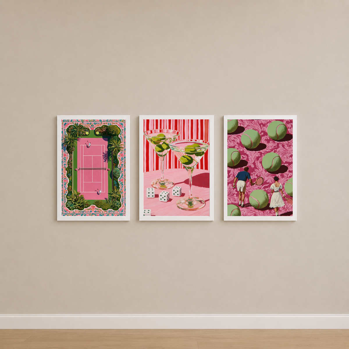 Court & Cocktails Set