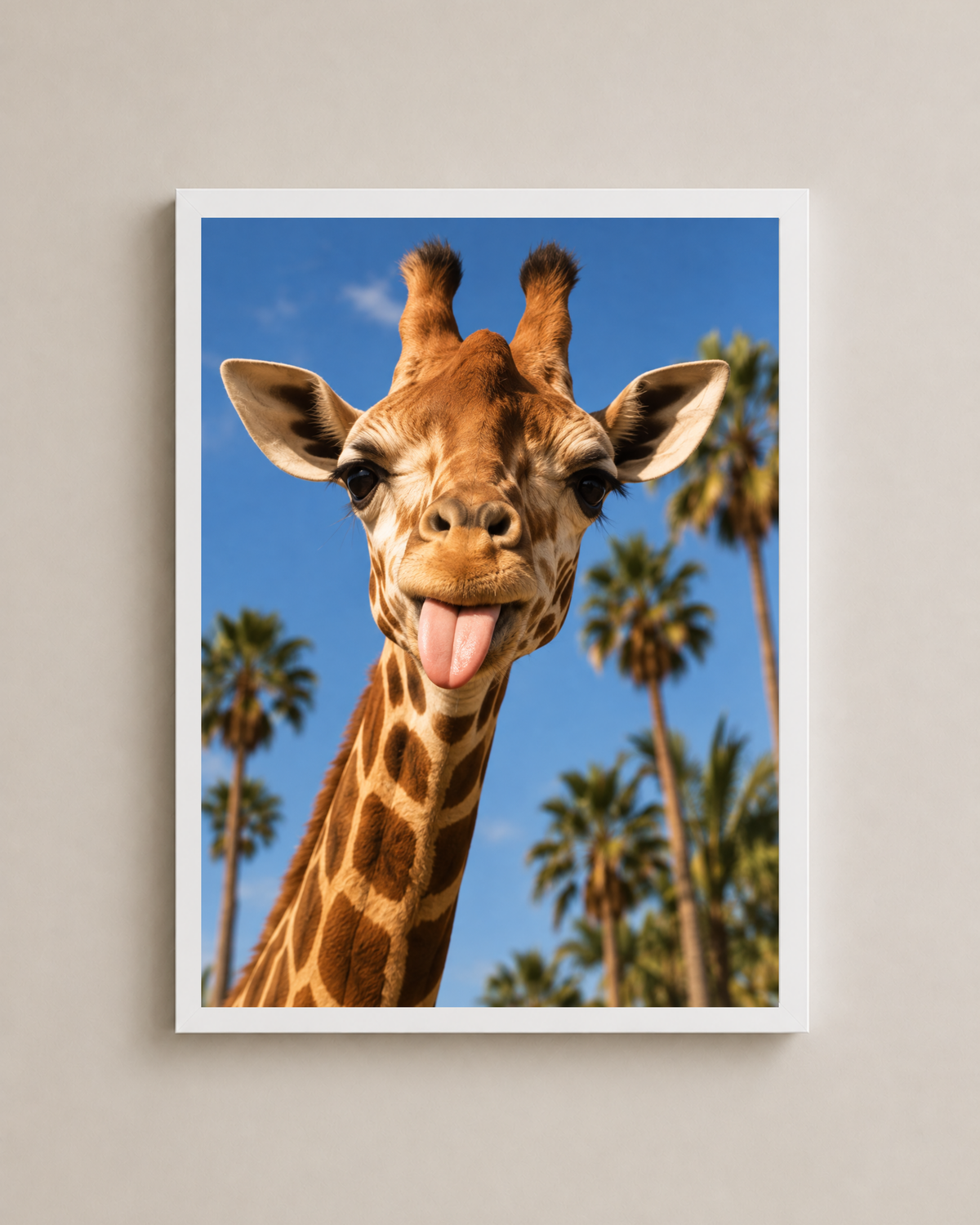 Silly Giraffe Frame