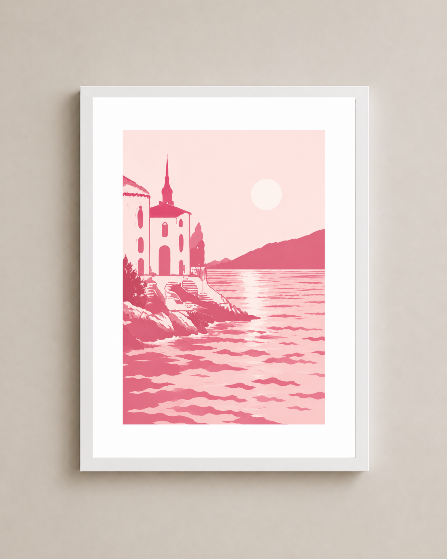 Life In Pink Frame