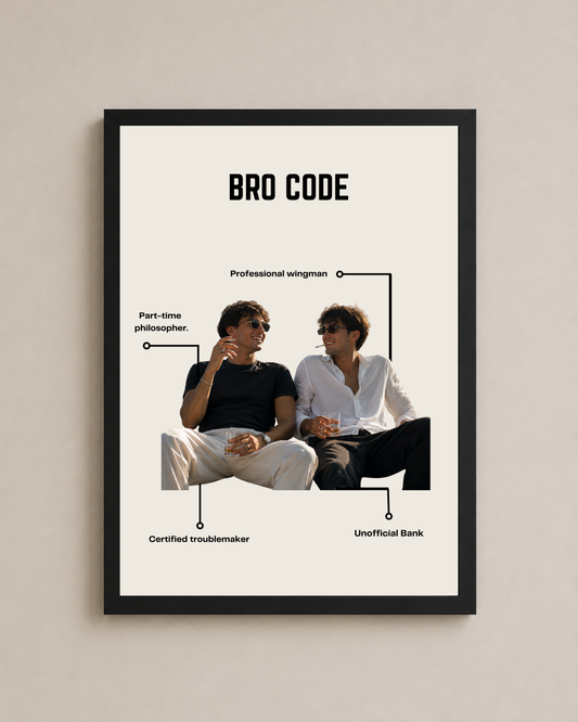 Custom Best Friend Description Frame