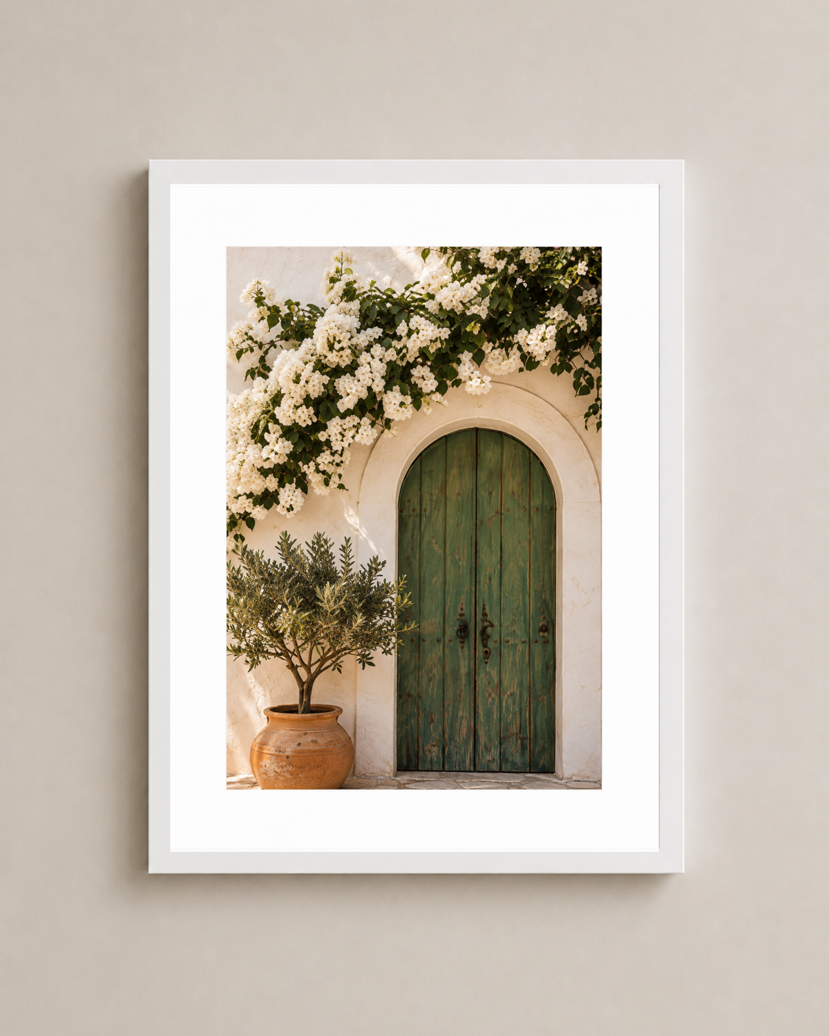 The Green Door Frame