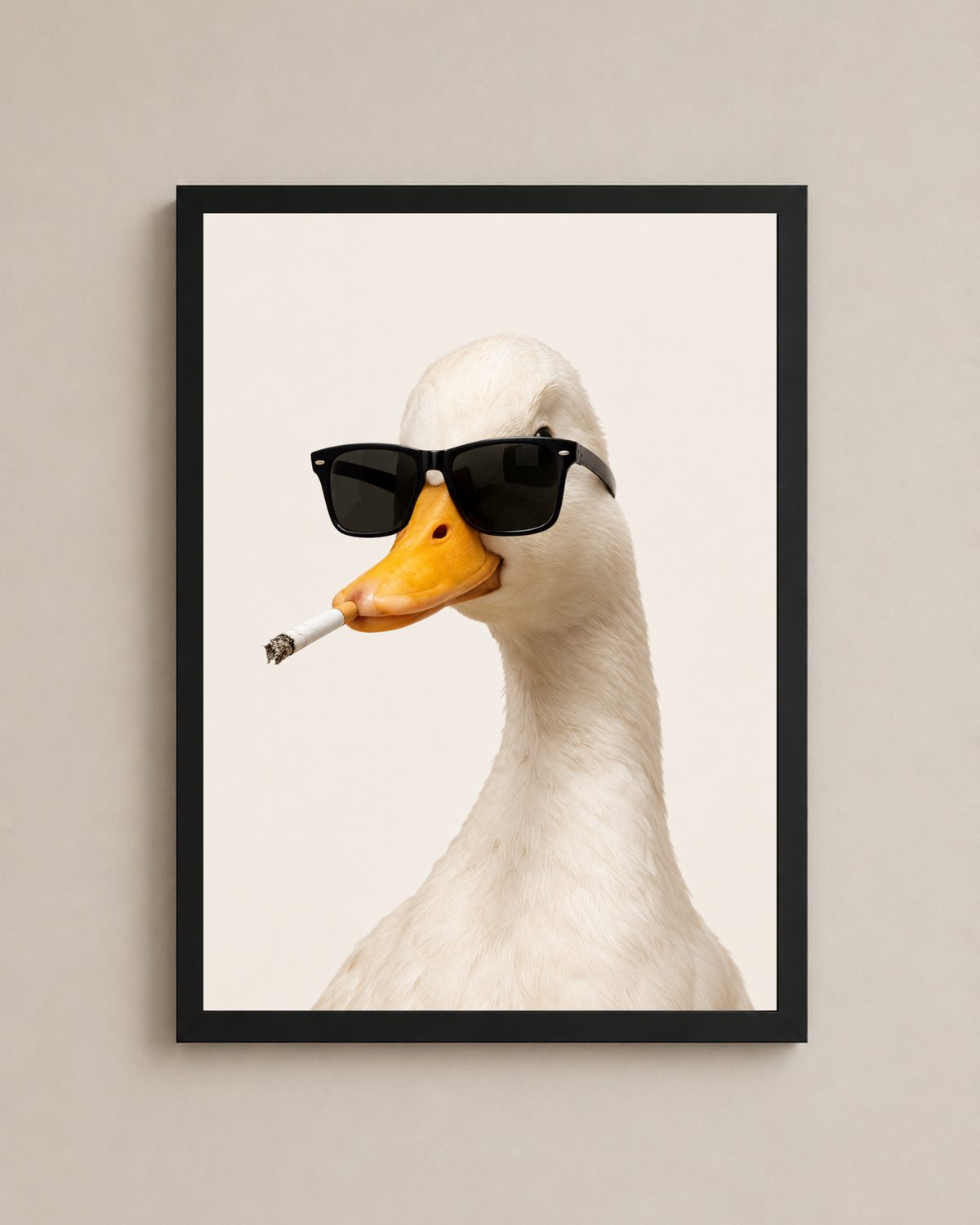 Bad Duck Energy Frame