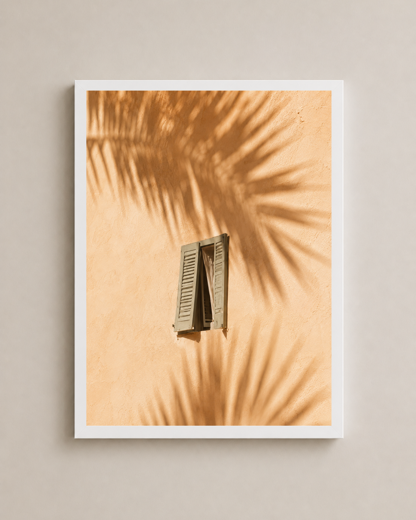 Palm Shadows Frame