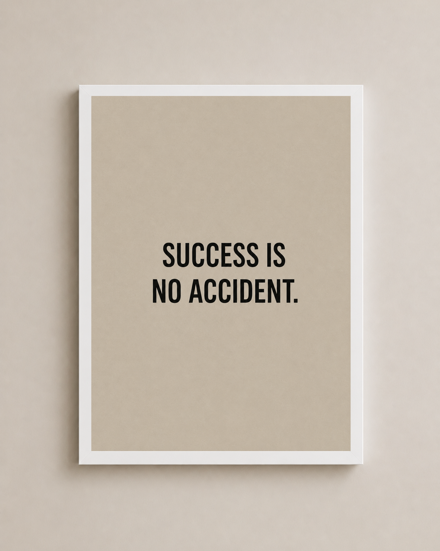 No Accident Frame