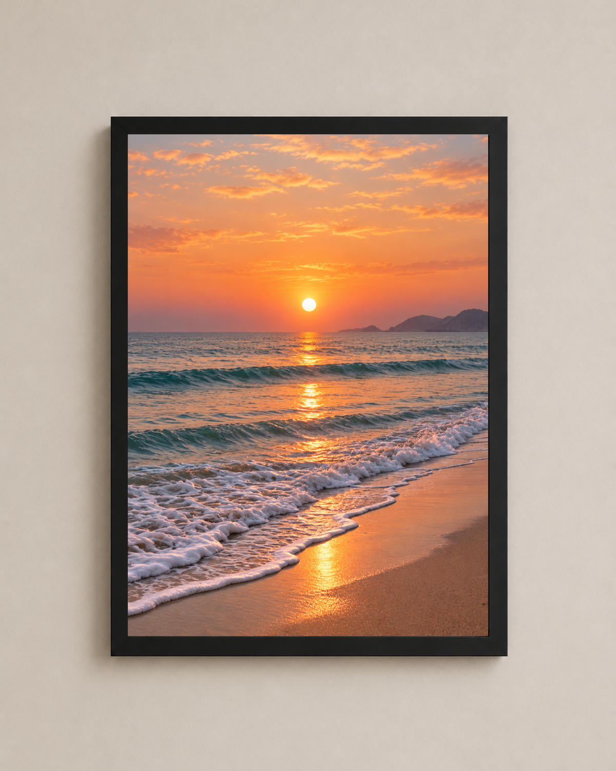 Amalfi Sunset Frame