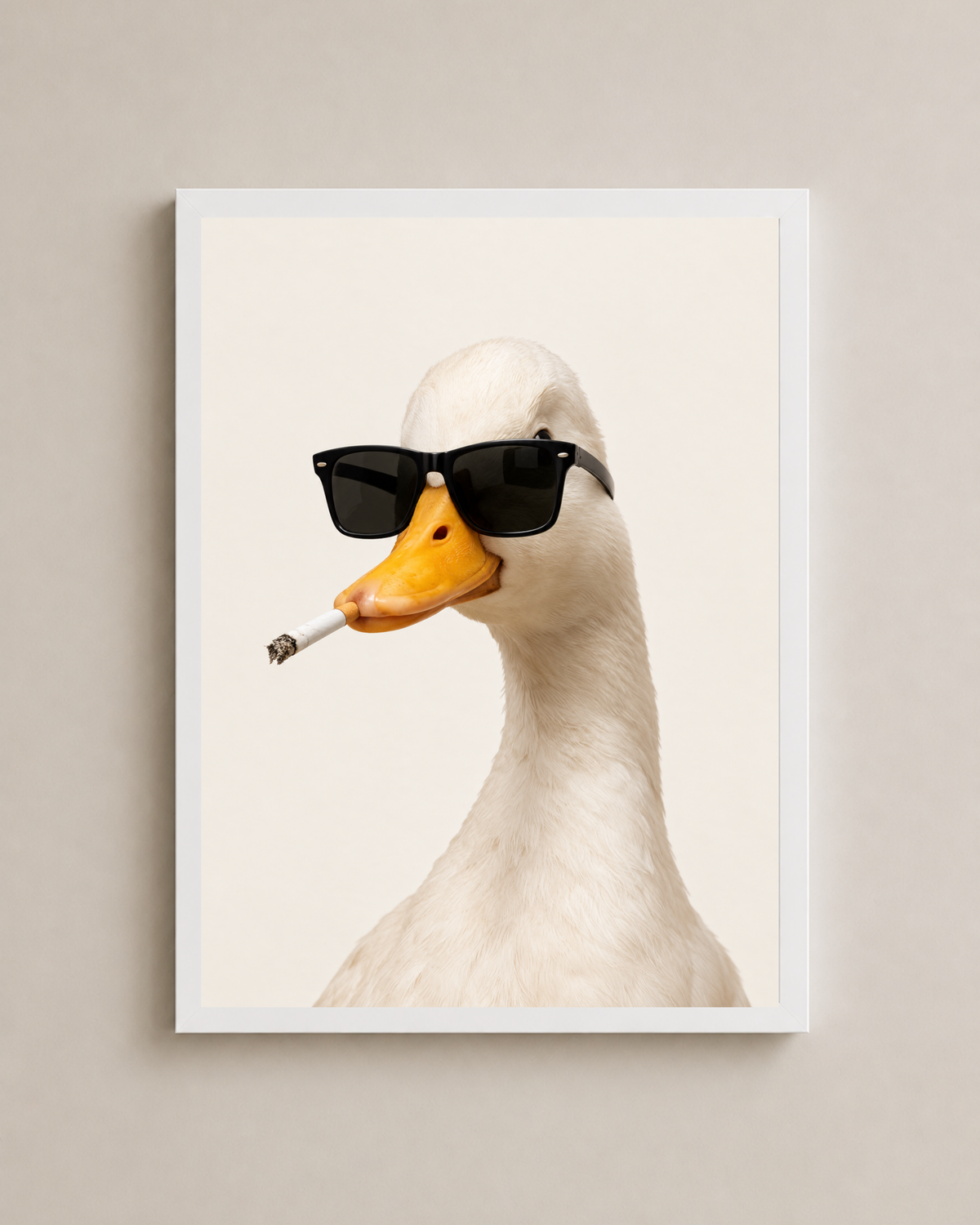 Bad Duck Energy Frame