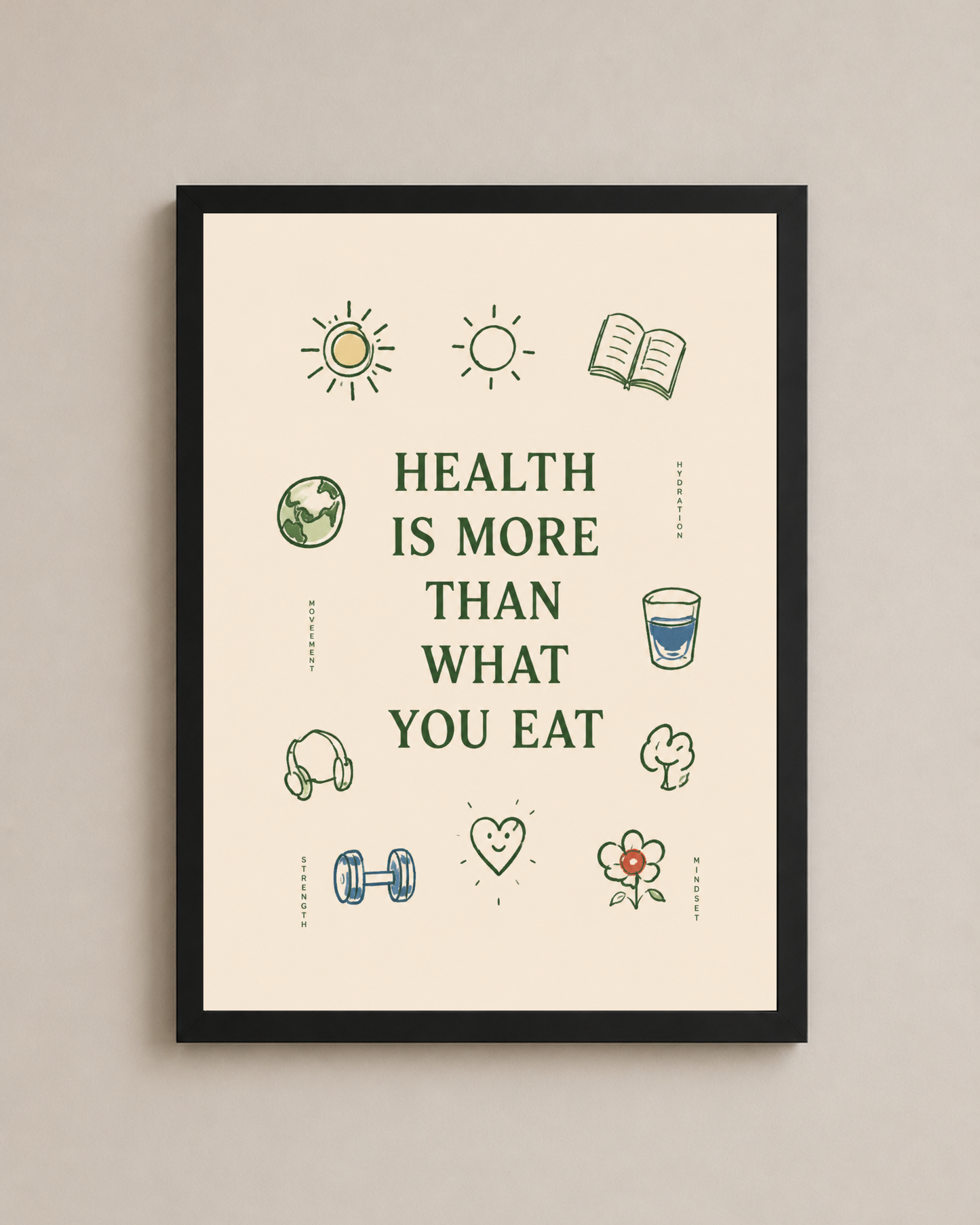 More Than Food Frame