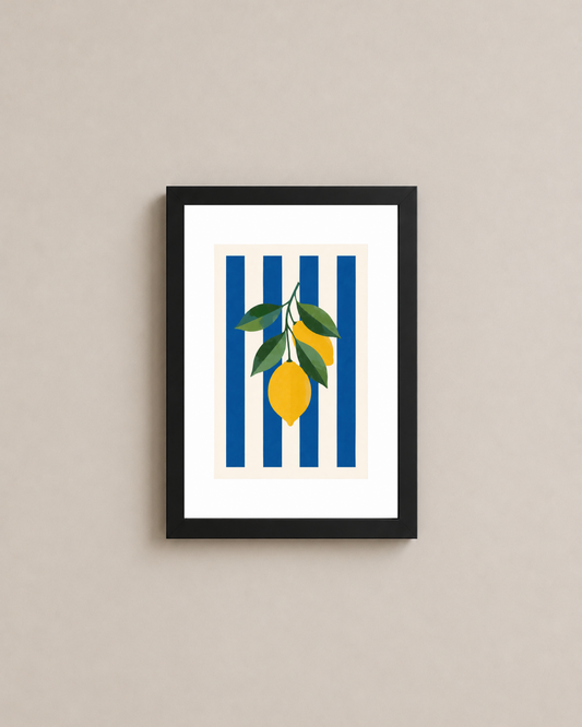 Mini Bleu Lemon Frame