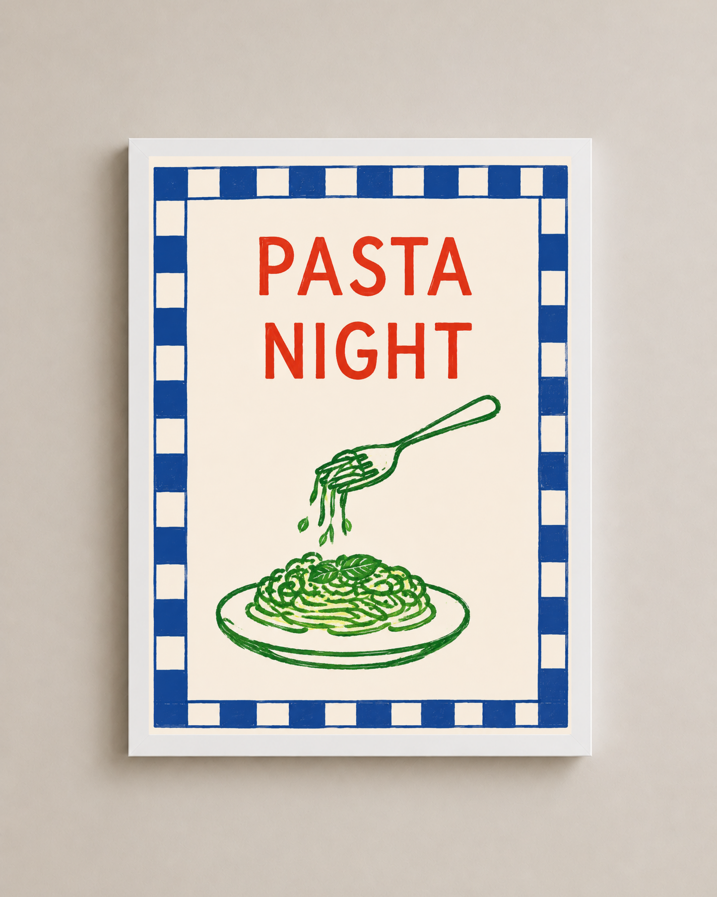 Pasta Night Frame